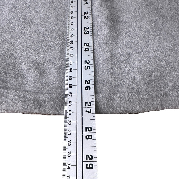 St John Sport Marie Grey Fleece Light Jacket Women’s P Gray Embroidered Button - Picture 11 of 11